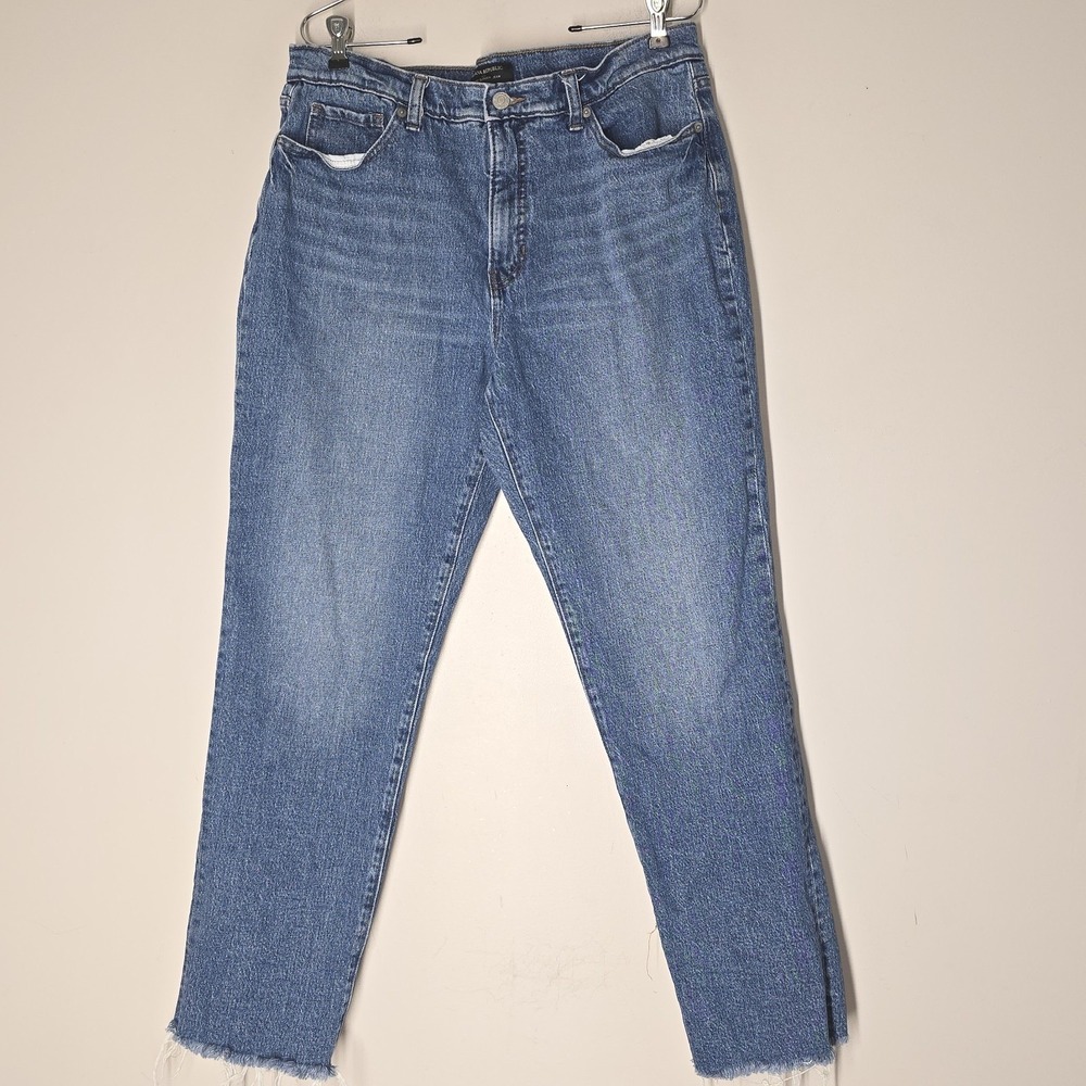 Banana Republic Jeans Womens 30/10 Blue Denim‎ High Rise Curvy Slouch